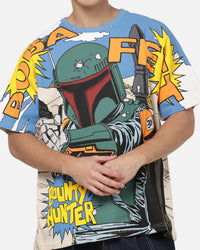 73Studio Star Wars Boba Fett All Over Print T-Shirt Black