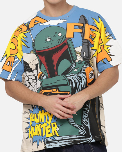 73Studio Star Wars Boba Fett All Over Print T-Shirt Black