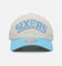 Mitchell & Ness Philadelphia 76ers 'Sky Blue' Pro Crown Snapback White Cream/Blue