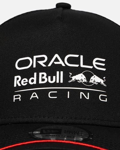 New Era X Redbull Racing F1 Patch 9FORTY A-Frame Trucker Snapback Black