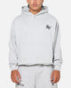 Saint Morta Distressed Hoodie Grey Marle
