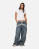 Saint Morta Gothic Denim Cargo Pants Dirty Denim