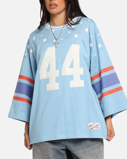 Champion 60's Football T-Shirt Pale Blue