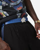 Loiter x Sonic Leather Belt Blue