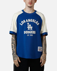 Pro Standard Los Angeles Dodgers Double Knit Raglan T-Shirt Blue