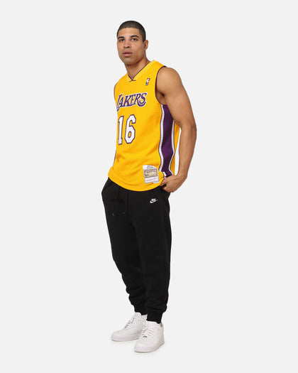 Mitchell & Ness Los Angeles Lakers Pau Gasol 09-10 Swingman Jersey Light Gold