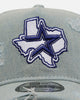 New Era Houston Astros 'Distressed Denim' 9FORTY A-Frame Snapback Light Wash Denim