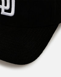 New Era San Diego Padres 'Cord Tones' 9FORTY A-Frame Snapback Black
