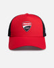 New Era Ducati Corse 9FORTY E-Frame Trucker Snapback Red