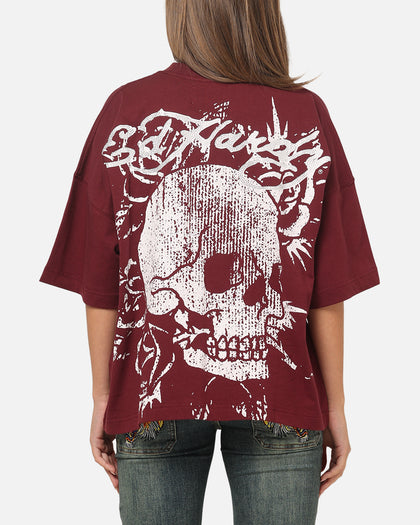 Ed Hardy Fade T-Shirt Wine
