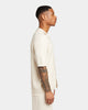 XXIII Terry Knit Button Up Shirt Tan