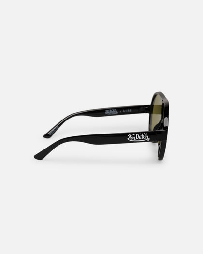 Aire X Von Dutch Scandalous Sunglasses Black/Yellow