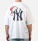 New Era New York Yankees 'All I Want For Christmas' Santa T-Shirt White