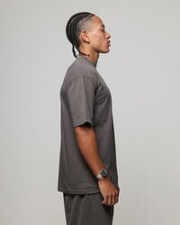 American Thrift Short Sleeve T-Shirt Washed Charcoal