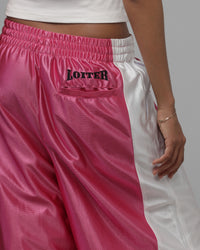 Loiter Impact Satin Shorts Pink