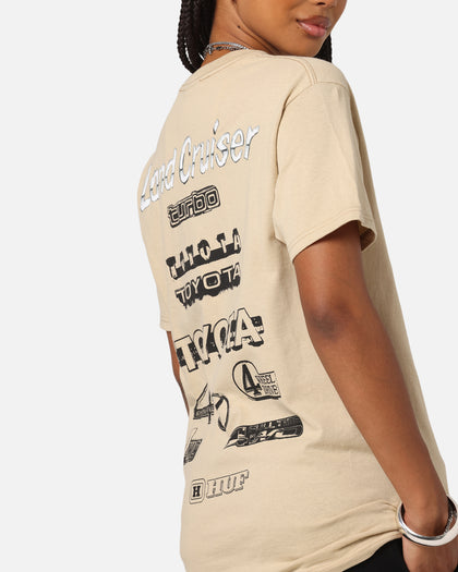Huf X Toyota Rosetta T-Shirt Sand