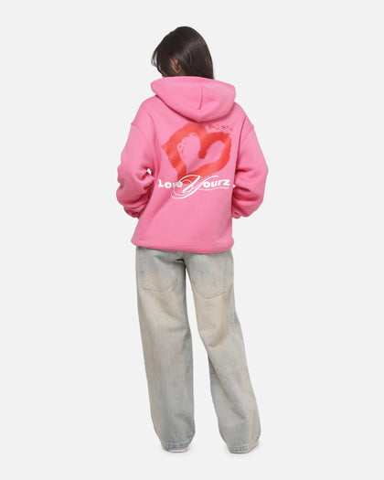 Reece Walsh 1 Of 1 Love Yourz Hoodie Pink