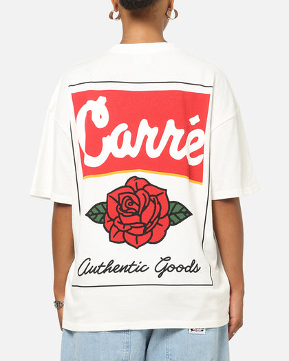 Carre Rose Box T-Shirt Off White