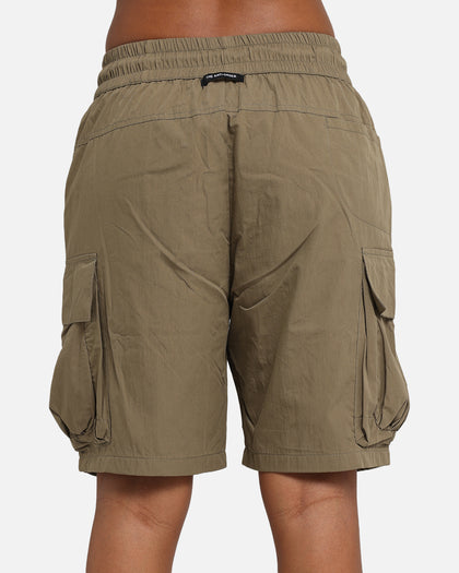 The Anti Order Anti Military Cargo Shorts Dark Taupe