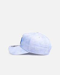 New Era Los Angeles Dodgers 'Porcelain Clouds' 9FORTY A-Frame Snapback Vintage Blue Marble
