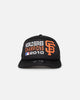 New Era San Francisco Giants 'Puff Print' Pre-Curved Golfer Trucker Snapback Black