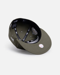 New Era New York Yankees 'New Olive' 59FIFTY Fitted Green Med