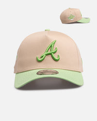 New Era Atlanta Braves 'Pastel' 9FORTY A-Frame Snapback Pastel Green