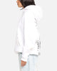 Saint Morta Weiry Hearts Boxy Hoodie White