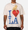 Sworn To Us I Love LA T-Shirt Eggshell