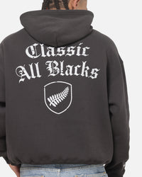 Mitchell & Ness Classic All Blacks Box Hoodie Washed Black