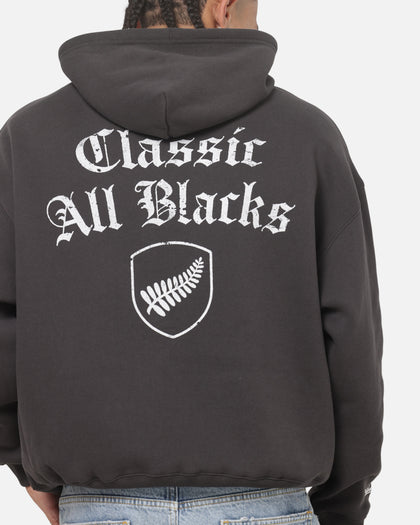 Mitchell & Ness Classic All Blacks Box Hoodie Washed Black