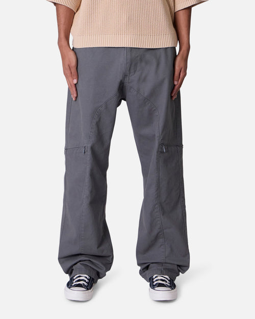 MNML Secret Zipper Cargo Pants Grey