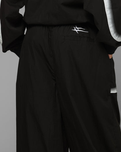 Loiter Spray Day Trackpants Black