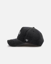 47 Brand Oakland Athletics 'Washed Black' Offside DT Snapback Washed Black