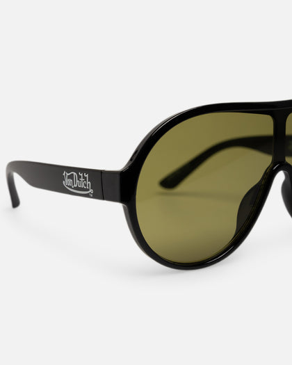 Aire X Von Dutch Scandalous Sunglasses Black/Yellow