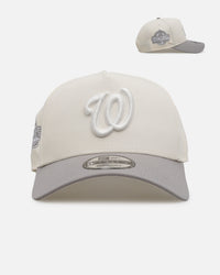 New Era Washington Nationals 'Too Clean' 9FORTY A-Frame Snapback Chrome