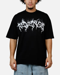 Revenge Smoke Lightning T-Shirt Black