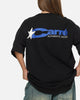 Carre Star Mark T-Shirt Black Acidwash