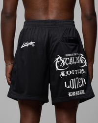 Loiter Excalibur Mesh Shorts Black