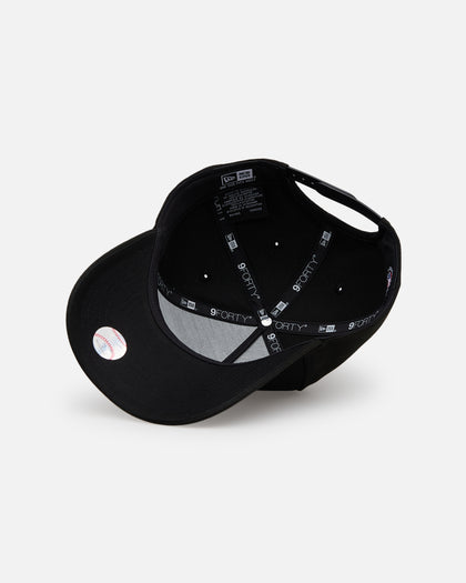 New Era Oakland Athletics 'Easy Black and White' 9FORTY A-Frame Snapback Black/White