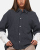 Carre Archive Layered Shirt Navy Plaid