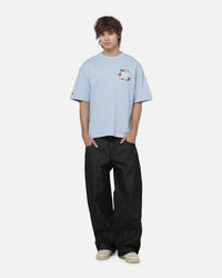 Mitchell & Ness New York Yankees Stack Box T-Shirt Baby Blue