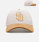New Era San Diego Padres 'Honey Pot' 9FORTY A-Frame Snapback Stone/Wheat