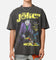 American Thrift X DC Batman The Joker Harley Hoax Heavyweight T-Shirt Black Wash