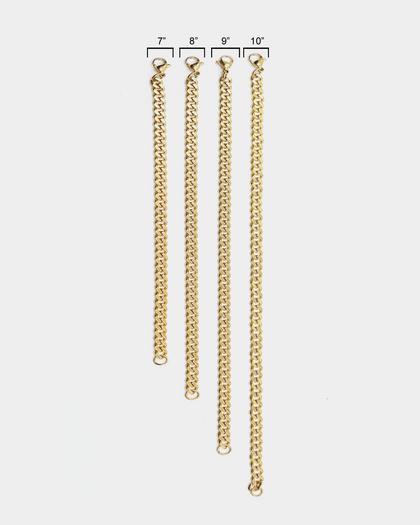 Saint Morta 5MM Cuban Bracelet Gold