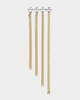 Saint Morta 5MM Cuban Bracelet Gold