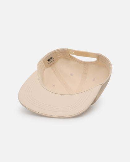 Felt Bad Dreams Garage 6 Panel Snapback Hat Natural