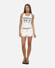 Ed Hardy Women's Butterfly Denim Shorts White
