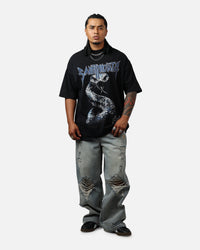 Saint Morta Year Of The Snake Boxy T-Shirt Vintage Black