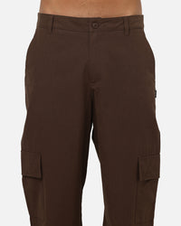 Carre Overhaul Cargo Pants Chocolate
